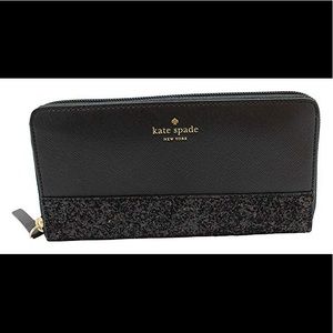 Like New Kate Spade Greta Black Wallet